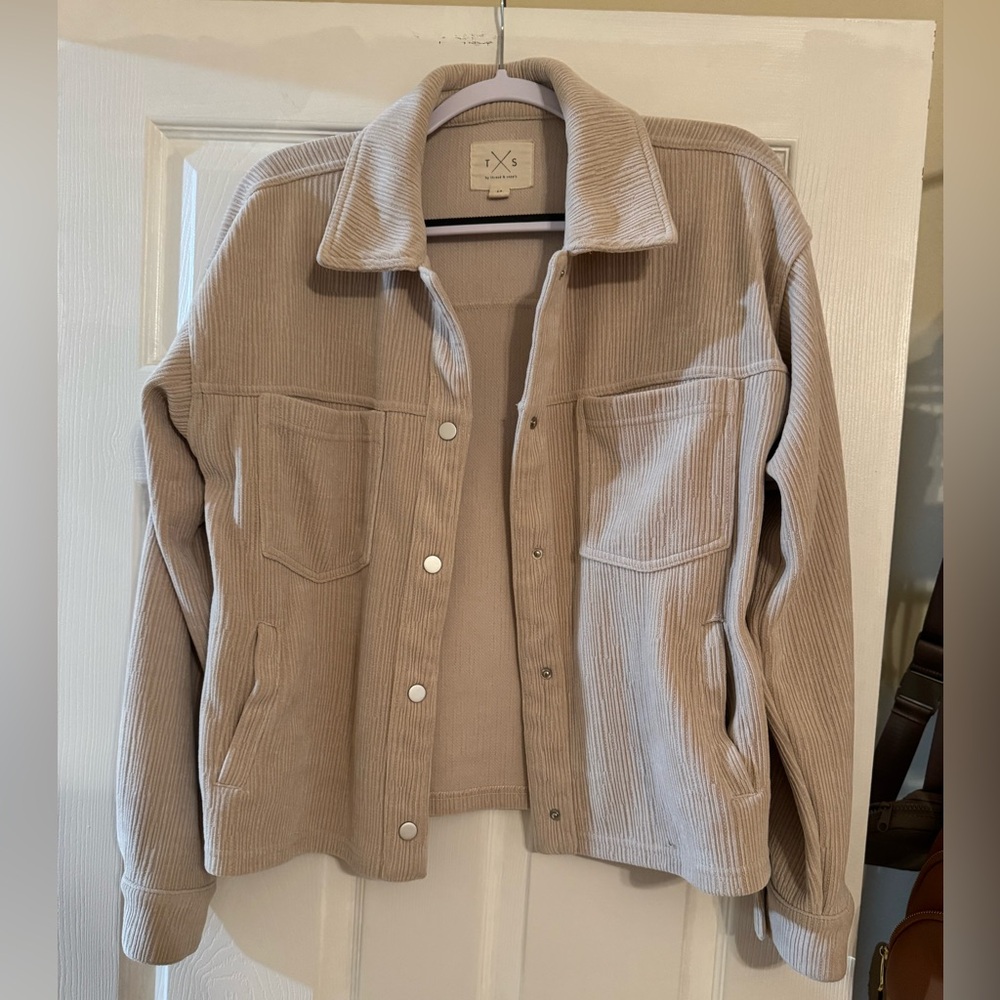 Women’s long crop jacket
